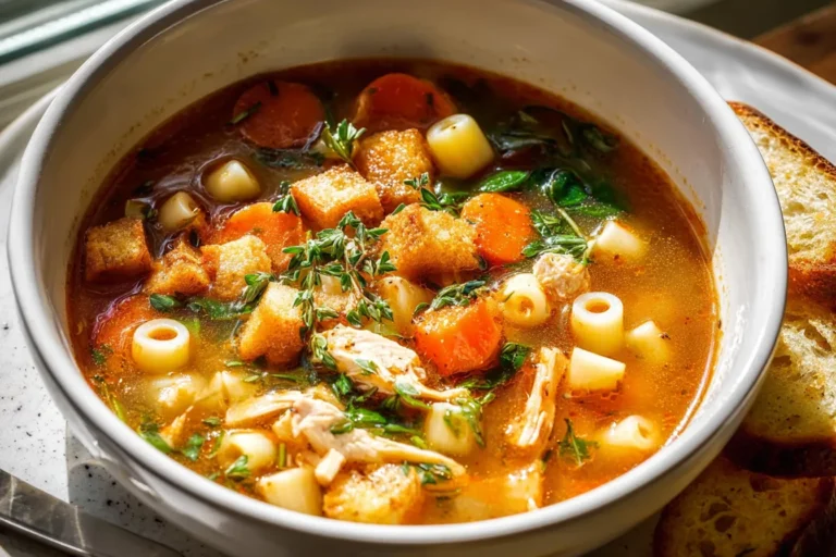Authentic Sicilian Chicken Soup