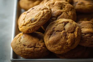 Chewy Maple Pumpkin Cookies
