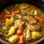 Cozy Slow Cooker Chicken Stew