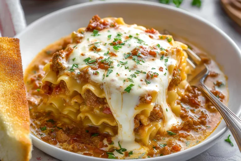 Creamy Lasagna Soup