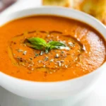 Creamy Roasted Tomato Basil Soup
