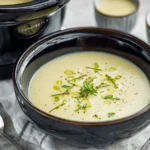 Creamy Slow Cooker Potato Leek Soup