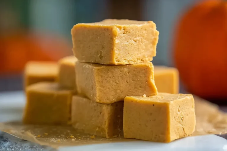 Easy 5 Ingredient Pumpkin Fudge