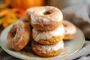 Easy Baked Pumpkin Spice Donuts