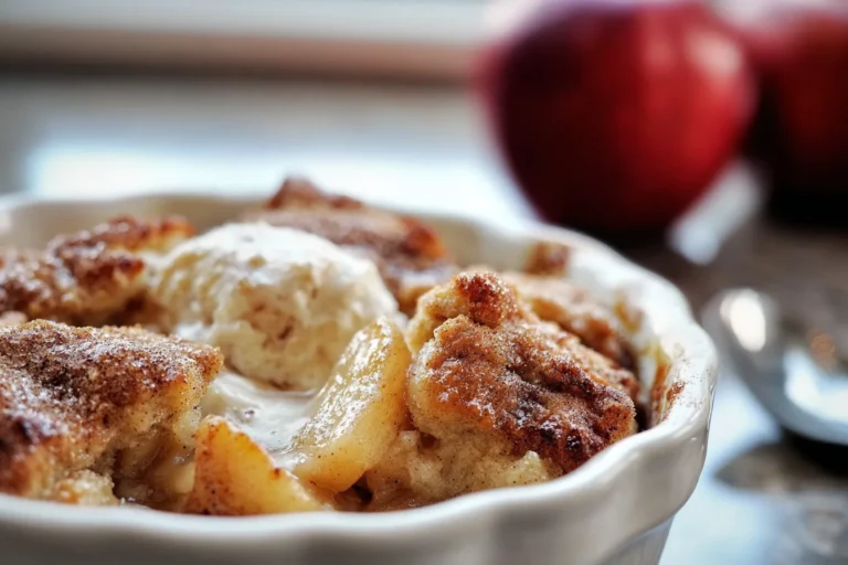 Easy Cinnamon Apple Cobbler