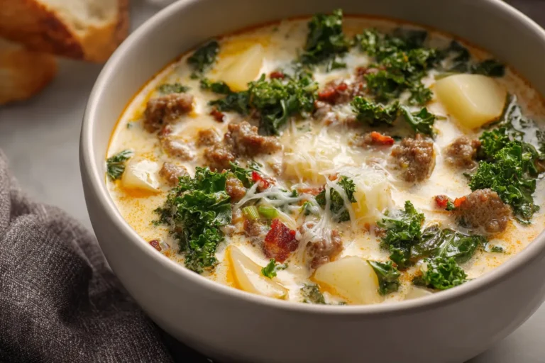 Easy Crockpot Zuppa Toscana