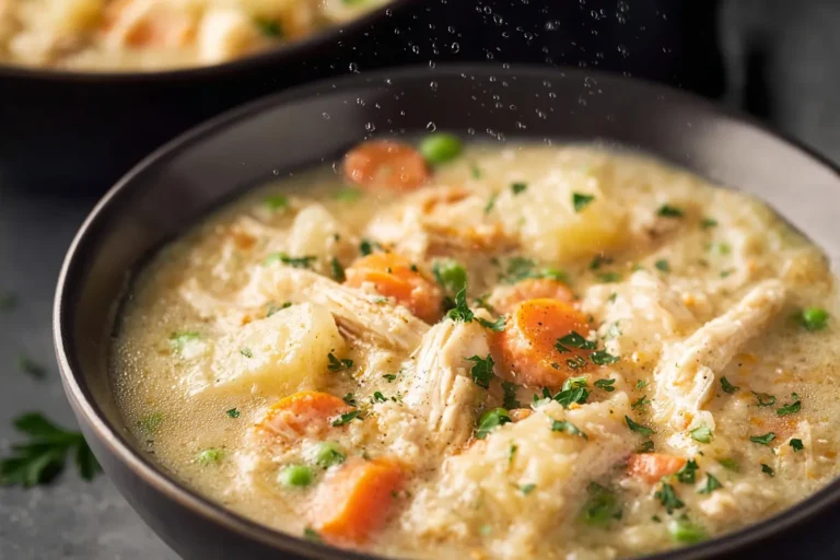 Easy One Pot Chicken Pot Pie Soup