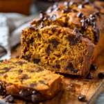 Easy Pumpkin Chocolate Chip Bread