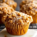 Easy Pumpkin Crumb Cake Muffins