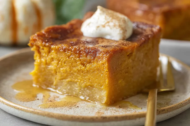 Easy Pumpkin Gooey Butter Cake