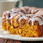 Easy Pumpkin Honey Bun Cake