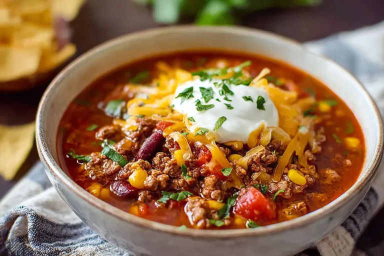 Easy Taco Soup Recipe