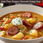 Hearty German Potato & Sausage Soup