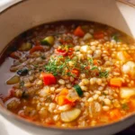 Hearty Vegetable Barley Soup