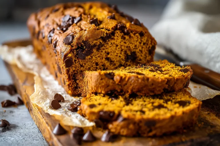 Pumpkin Chocolate Chip Bread