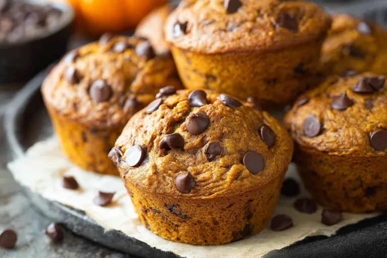 Pumpkin Chocolate Chip Muffins