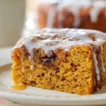Pumpkin Honey Bun Cake