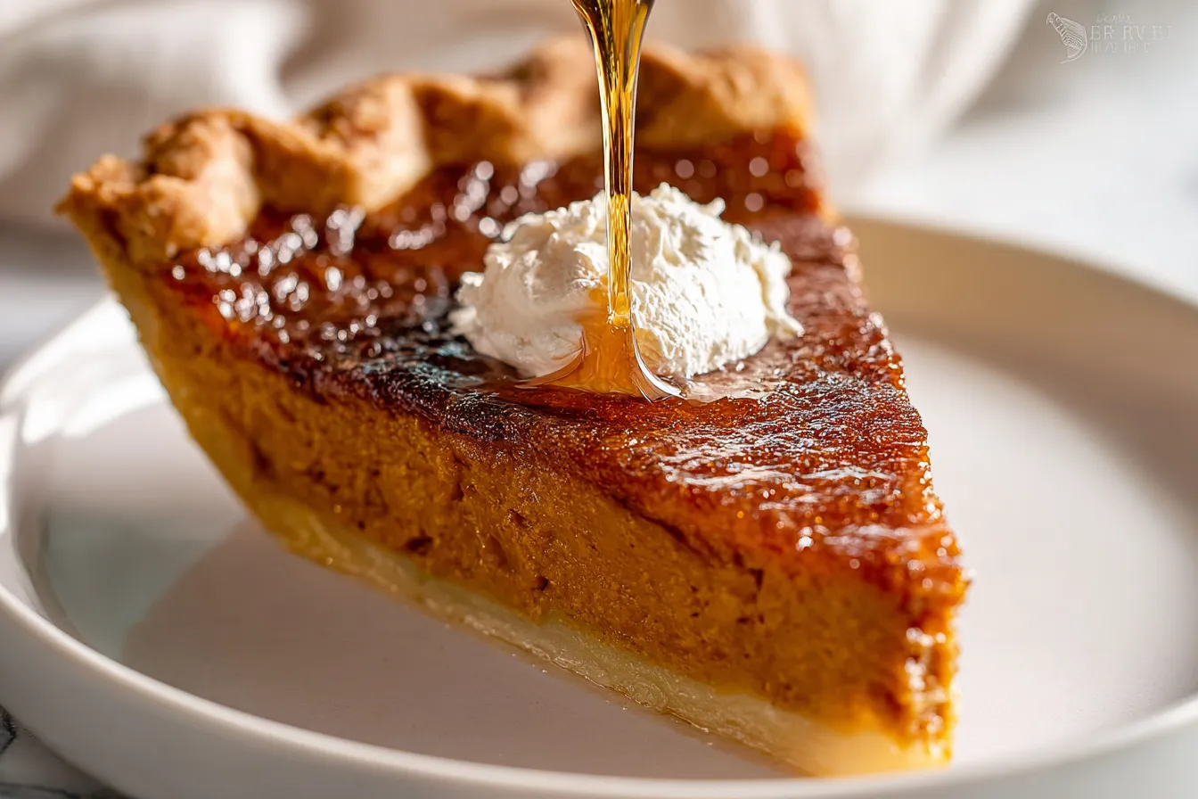 Pumpkin Pie Brûlée with Bourbon Whipped Cream