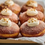 Pumpkin Spice Cheesecake Doughnuts