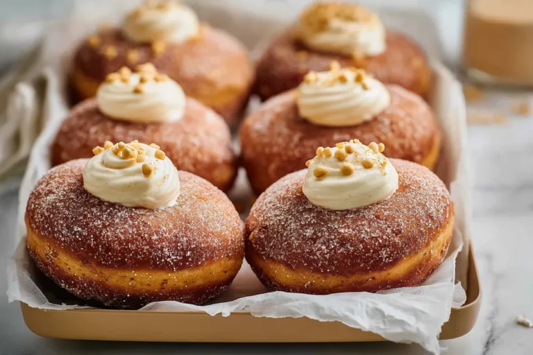 Pumpkin Spice Cheesecake Doughnuts