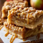 Salted Caramel Apple Pie Bars