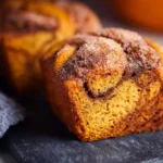 The Best Mini Pumpkin Bread with Cinnamon Swirl