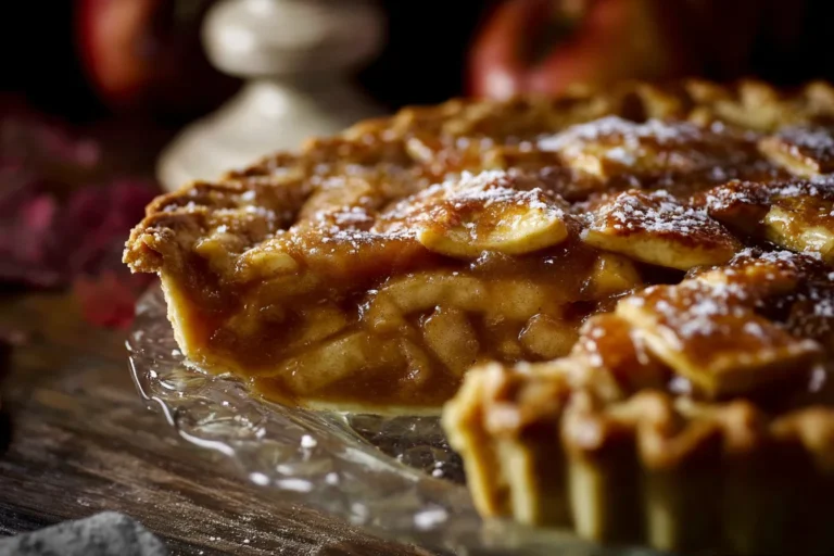 Caramelized Toffee Apple Pie