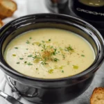 Cozy Homemade Potato Leek Soup