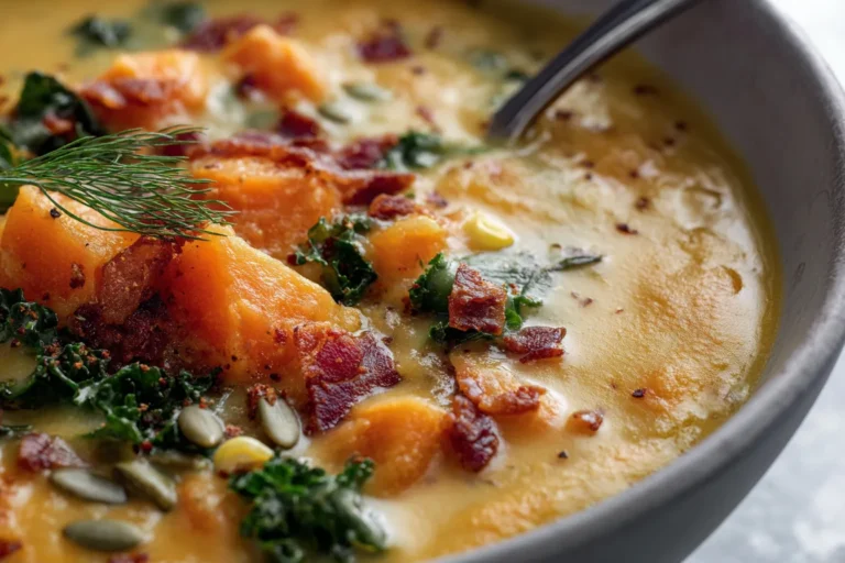 Cozy Sweet Potato Corn Chowder