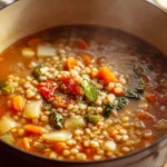 Cozy Vegetable Barley Soup