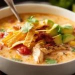 Creamy Chicken Tortilla Soup