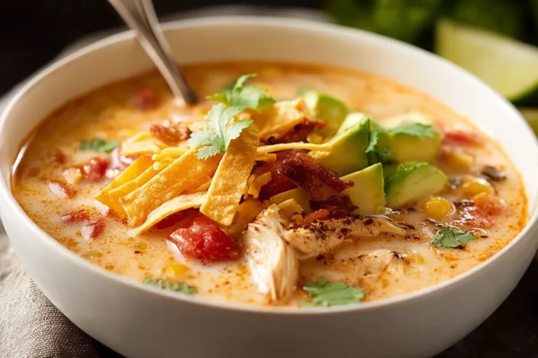 Creamy Chicken Tortilla Soup