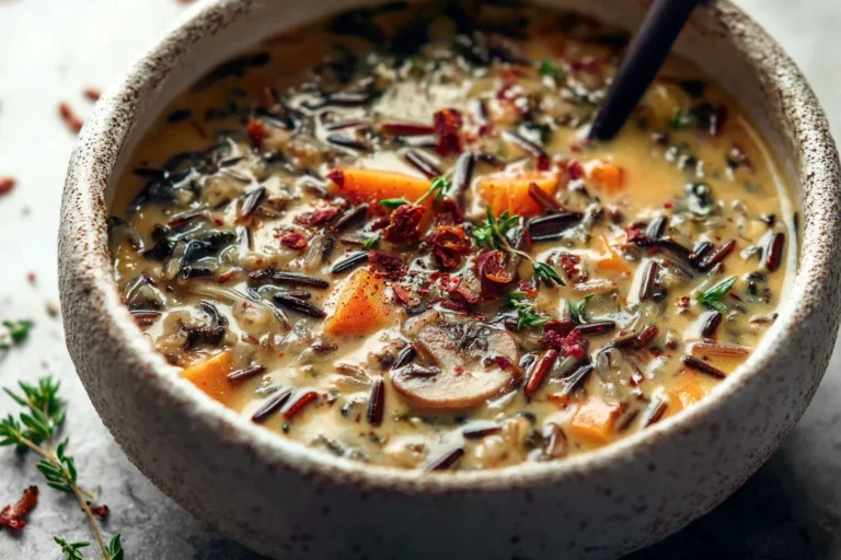 Easy One-Pot Wild Rice Soup