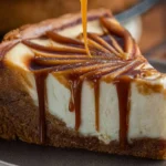 Gingersnap Crust Apple Butter Cheesecake