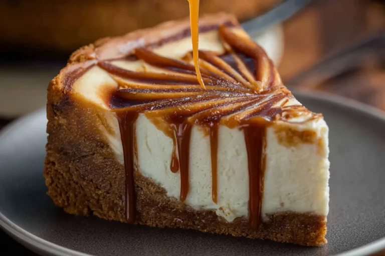 Gingersnap Crust Apple Butter Cheesecake