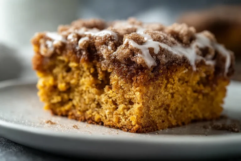 One Bowl Pumpkin Spice Coffee Cake