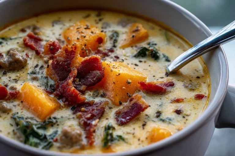 One Pot Cheeseburger Soup