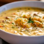 Set It & Forget It Cheeseburger Soup