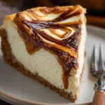 Spiced Apple Butter Swirl Cheesecake