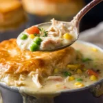 The BEST Chicken Pot Pie Soup Recipe