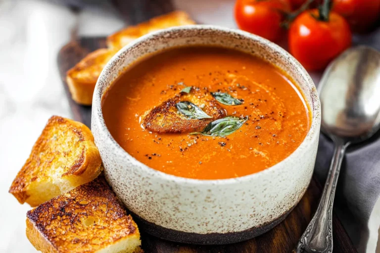 The Best Roasted Tomato Basil Soup