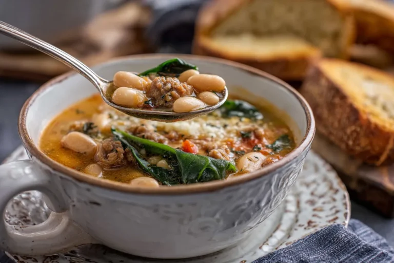 The Best Tuscan White Bean Soup