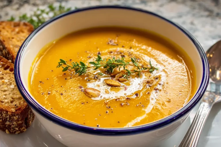 Velvety Butternut Squash Soup