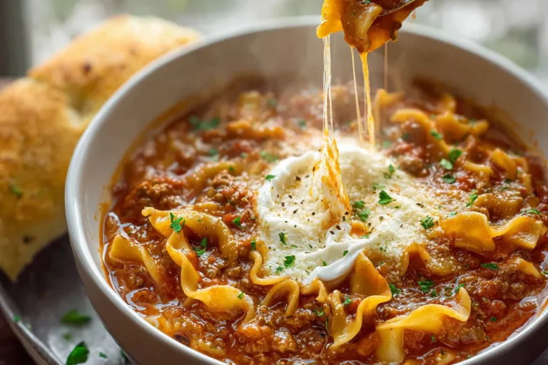 Viral Lasagna Soup Recipe