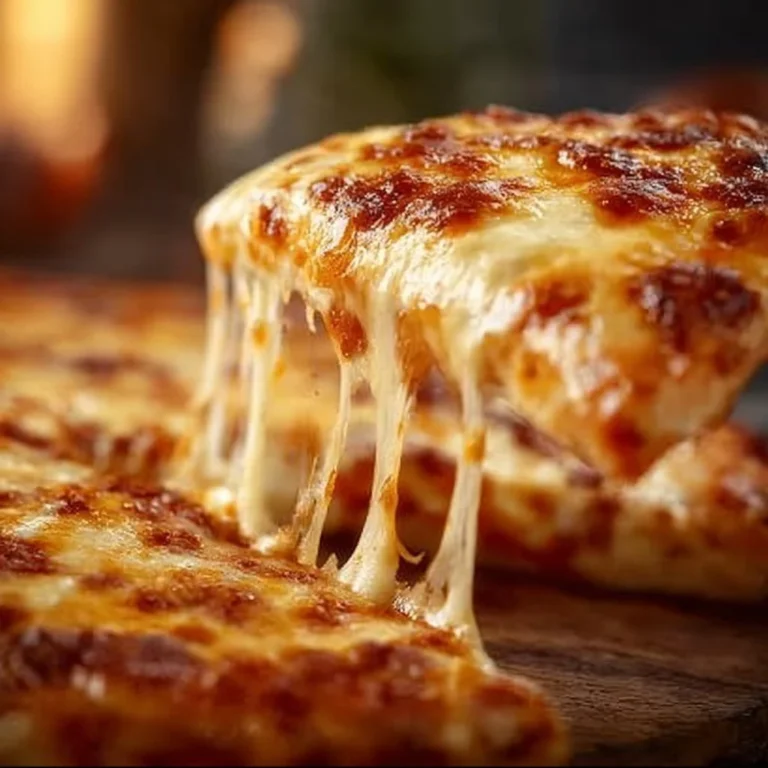 Homemade Costco-style pizza ready to be served with fresh toppings.
