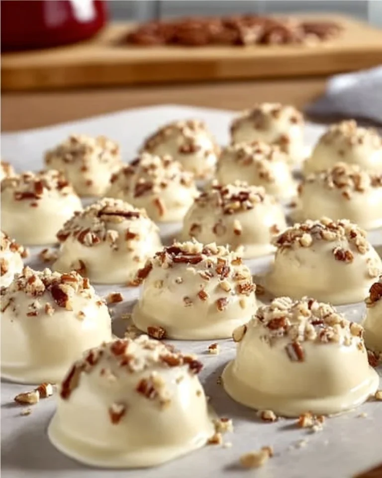 Delicious Vanilla Pecan Pralines with a crunchy pecan topping