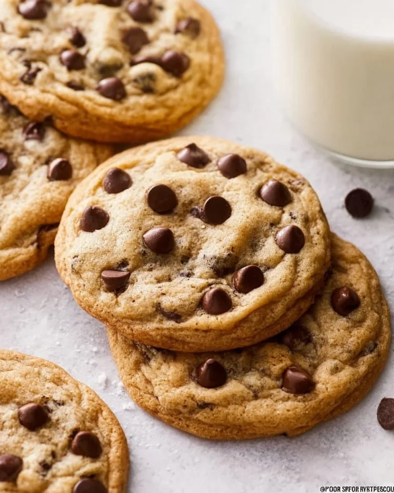 Delicious homemade chocolate chip cookies on a baking tray
