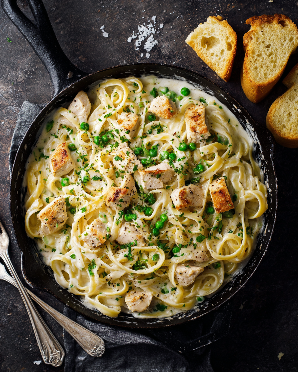 chicken fettuccine alfredo