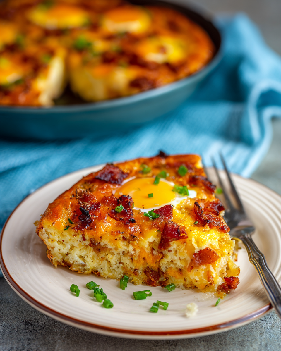 hash brown egg bake