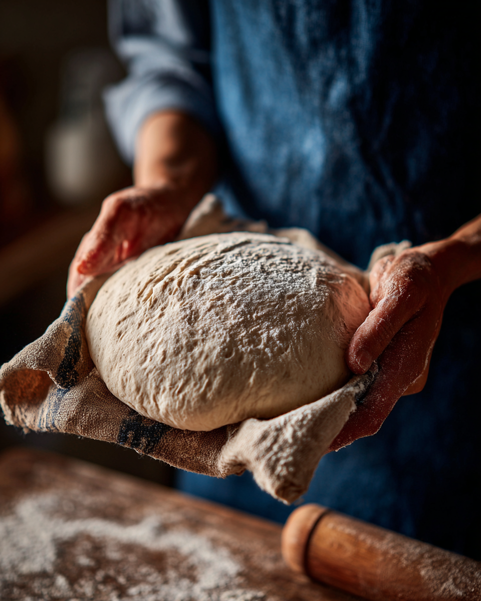 Same Day Sourdough Pizza Dough Recipe - Quick & Easy Homemade Crust 2 Same Day Sourdough Pizza Dough Rising